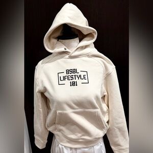 BSBL Lifestyle 101 Kids Cream Hoodie